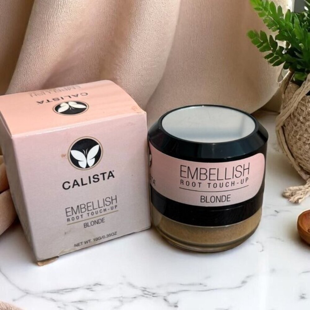 Calista Embellish Root Touch-Up Hair Color  Blonde Color 0.35 oz In Box